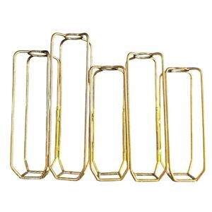 Test Tube- Bud Vase- Metal Decor MCM frame- frame only- some rust and wear